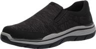 skechers expected 2.0 arago canvas loafer - ultimate comfort and style for men логотип