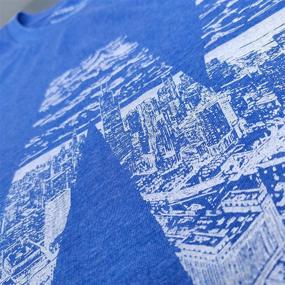 img 3 attached to 🎨 Artistic Skyline Splendor: SCOBAR WSL30 Hand Drawn T Shirt