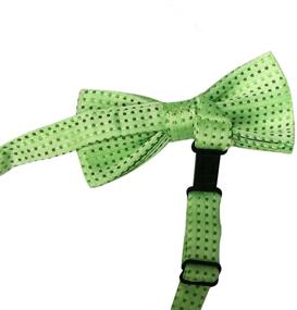 img 1 attached to 🎀 Stylish Purple Solid Bowties for Boys - Boys' Accessories by Ainow