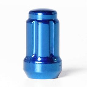 img 1 attached to Circuit Performance Blue Spline Drive Tuner Acorn Lug Nuts 12x1.5 Forged Steel (20pc + Tool) - Ultimate Performance for Your Wheels!