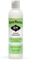 🌿 roux maison all natural stain remover + odor eliminator - fragrance free, hypoallergenic, and eco-friendly - gentle on sensitive skin, 8 oz logo