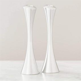 img 2 attached to Nambé - Aquila Candlesticks - Set of 2 - 10 Inch Each 🕯️ - Contemporary Home Decor Collection - Crafted with Nambé Alloy - Designed by Lou Henry