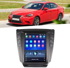 img 3 attached to 🚗 Lexus IS200 IS250 IS300 IS350 2007-2015 Black Car GPS Navigation System, 10.4in Portrait Radio Stereo Replacement