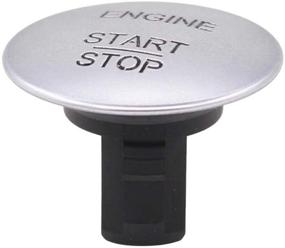 img 1 attached to Silver Keyless Start Stop Push Switch Button by NewYall