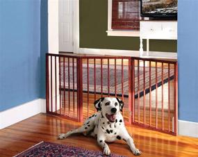 img 2 attached to 🚪 Folding Wood Pet Gate: Convenient and Versatile 3-Section Design