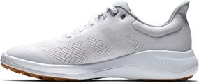 img 2 attached to 👟 FootJoy Men's Flex Golf White Shoes for Optimal Performance and Style