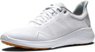 👟 footjoy men's flex golf white shoes for optimal performance and style логотип