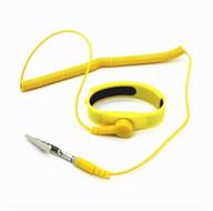 adjustable antistatic wrist silicone yellow logo
