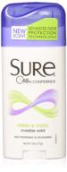 sure anti perspirant deodorant invisible solid logo