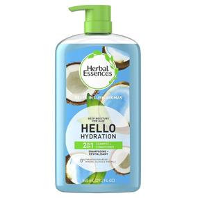 img 4 attached to 🌿 Herbal Essences Hello Hydration 2-in-1 Shampoo and Conditioner, 29.2 Fluid Ounces