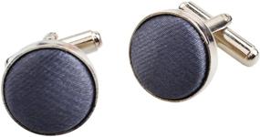 img 1 attached to 👔 Alizeal Green Tuxedo Hanky Cufflinks - Men's Accessories