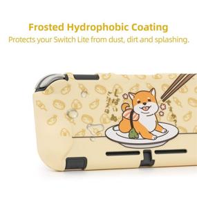 img 3 attached to 🐶 GeekShare Shiba Inu Protective Case for Nintendo Switch Lite - Anti-Collision, Non-Slip, and Shockproof Cover