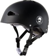 mcbob skateboard helmet: ultimate protection with impact-absorbing core & two removable liners for multi-sport safety - ideal for kids, youth & adults логотип