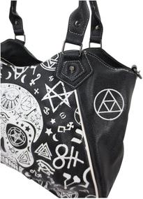 img 2 attached to Queen Gothic Rockabilly Pentagram Shoulder