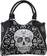 queen gothic rockabilly pentagram shoulder logo