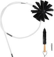 🧹 tomoon 30-foot dryer vent cleaner kit with reusable strong nylon brush - innovative lint remover for faster and efficient cleaning logo