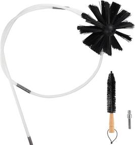 img 4 attached to 🧹 TOMOON 30-Foot Dryer Vent Cleaner Kit with Reusable Strong Nylon Brush - Innovative Lint Remover for Faster and Efficient Cleaning