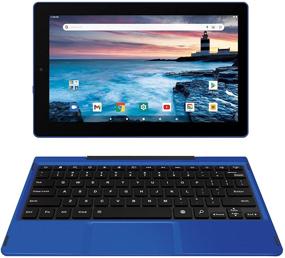 img 4 attached to 📱 RCA Premier 11.6" Delta Pro 2 Планшет с Android 10 и клавиатурой: Раскройте свою производительность с дизайном синего мрамора