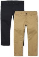 👖 comfy & stylish: boys' stretch skinny chino pants by the children's place logo