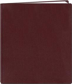 img 3 attached to Preserve Precious Memories with the Pioneer 12x15 Inch 📚 Postbound Family Treasures Deluxe Fabric Memory Book in Rich Bordeaux