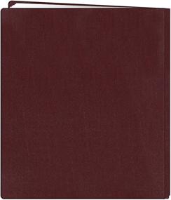 img 2 attached to Preserve Precious Memories with the Pioneer 12x15 Inch 📚 Postbound Family Treasures Deluxe Fabric Memory Book in Rich Bordeaux