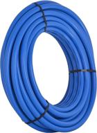 🦈 sharkbite u880b100 pex pipe 1 inch, blue, flexible water pipe tubing, potable water, push-to-connect plumbing fittings, 100ft coil logo
