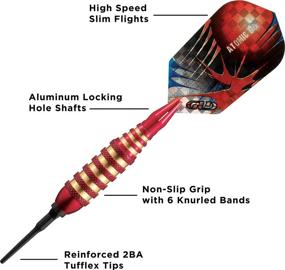 img 2 attached to 🎯 High-quality Viper Atomic Bee Soft Tip Darts, 16 Grams - Perfect for Precision and Fun!