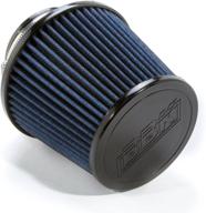 🔵 enhance performance with bbk 1740 bbk cold air intake replacement high flow washable air filter - blue logo