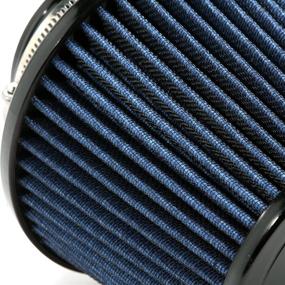 img 1 attached to 🔵 Enhance Performance with BBK 1740 BBK Cold Air Intake Replacement High Flow Washable Air Filter - Blue