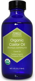 img 4 attached to 🌿 Organic Cold Pressed Castor Oil - Zongle USDA Certified, 4 OZ, Ricinus Communis