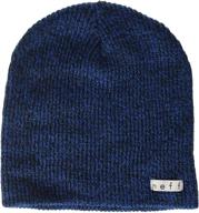 🧢 neff daily heather beanie hat: versatile unisex headwear for men and women logo