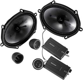 img 4 attached to 🔊 Kicker Car Audio CSS68 6x8 Component Full Range Stereo Speakers Set