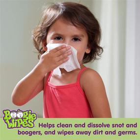 img 3 attached to 👶 Unscented Boogie Wipes Wet Wipes for Baby and Kids - Pack of 3, 30 Wipes