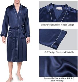 img 2 attached to 🛀 Luxurious COLD POSH Bathrobe Sleepwear - Enhanced for SEO