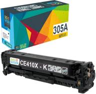 🖨️ do it wiser remanufactured printer toner cartridge for hp 305a 305x - high-quality replacement ce410a ce410x - compatible with laserjet pro m451nw, m451dn, m451dw, mfp m475dn, mfp m475dw, m375nw (black) logo