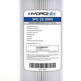 img 1 attached to Hydronix SPC 25 2005 Polyester Pleated Filter: Superior Filtration for Better Water Quality