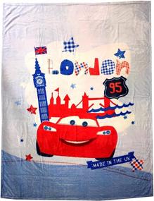 img 1 attached to 🚗 Cars Disney Large Throw Blanket: Cozy up with Lightning McQueen and Friends!