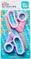 pen gear scissors count purple sewing logo
