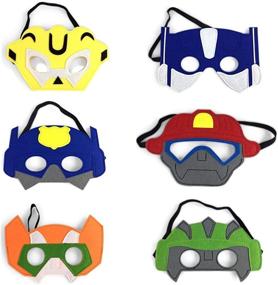 img 1 attached to 🎉 Birthday-Themed Rescue Masks Party Favors and Costumes