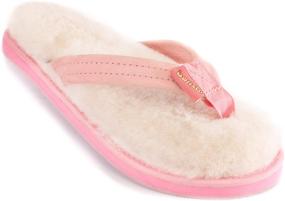 img 3 attached to Bonsai Youth Unisex Sheepskin Sandal Boys' Shoes: Unbeatable Comfort and Style for Kids!