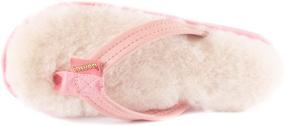 img 2 attached to Bonsai Youth Unisex Sheepskin Sandal Boys' Shoes: Unbeatable Comfort and Style for Kids!