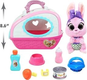 img 2 attached to 🐰 Disney Jr T.O.T.S. Care for Me Pet Carrier Bella the Bunny: A Delightful Kit of 9 Pieces, brought to you by Just Play