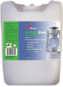 img 4 attached to Firefly Kosher Eucalyptus Scented Clean Fuel Lamp Oil - Smokeless Bulk 5 Gallons for Longer Burning Efficiency