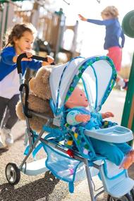 img 3 attached to 🚼 Doll Caboose Tandem Stroller: The Ultimate Toy for Your Little Ones!