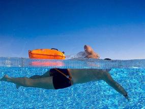 img 1 attached to 🏊 Плавательный буй-сухой мешок Hotspear Swim Buoy: Обязательный атрибут для открытых водных пловцов и триатлонистов.