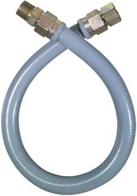 img 2 attached to 💡 Dormont 145882 Ultra-Flow Gas Appliance Connector Kit: 36 Inch, Gray PVC Coated - Buy Now!