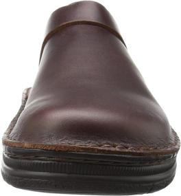 img 3 attached to 👞 NAOT Mens Glacier Mule Brown: Stylish and Comfortable Footwear for Men