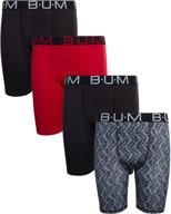 👕 bum equipment boys' performance dry fit compression clothing for active логотип