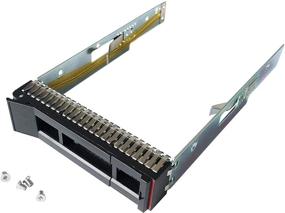 img 1 attached to 🔒 Enhanced 3.5" SATA SAS Drive Caddy Tray Sled for Seamless Integration with Lenovo ThinkSystem SR650, SR550, SR590, SR570 (SM17A06251 Compatible)