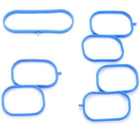 img 3 attached to LIMICAR MS96943 Upper Intake Plenum Gasket Set | Compatible with Frontier Xterra Pathfinder Equator NV1500 NV2500 NV3500 | 2005-2015 & 2005-2012, 2009-2011 & 2012-2014 Models